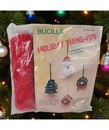 Bucilla Christmas Needlecraft Kit 7844 Jeweled Holiday 4 Ornaments Vinta... - $1,744.15 MXN