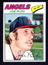 California Angels Joe Rudi 1977 Topps Baseball Card 155 vg - £0.37 GBP