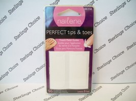 Nailene Perfect Tips &amp; Toes french Polish Guides #66358 - $8.88