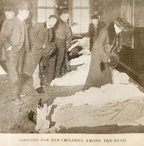 1904 Looking For Children Victims Chicago Iroquois Theater Fire Disaster... - $39.99