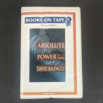 Absolute Power Unabridged Audiobook by David Baldacci Cassette Tape Novel - $17.41