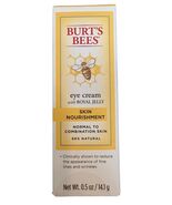 1 Burt's Bees Eye Cream With Royal Jelly  Skin Nourishment 0.5 oz NIB Se... - $25.99