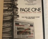 Page One Inside The New York Times Documentary dvd Sealed New Old Stock - £3.88 GBP