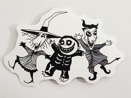 Lock and Company Halloween Theme Three Characters Sticker Decal Embellis... - $2.30