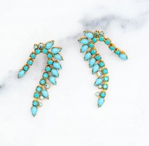 Elizabeth Cole solana earrings in Blue - size One Size - £50.42 GBP