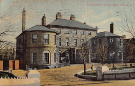 Halifax Nova Scotia Canada~Government HOUSE~1910 Postcard - £7.39 GBP
