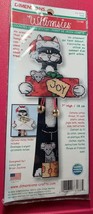 Dimensions Whimsies Joy Kitty Noel Counted Cross Stitch Kit - New - $12.67