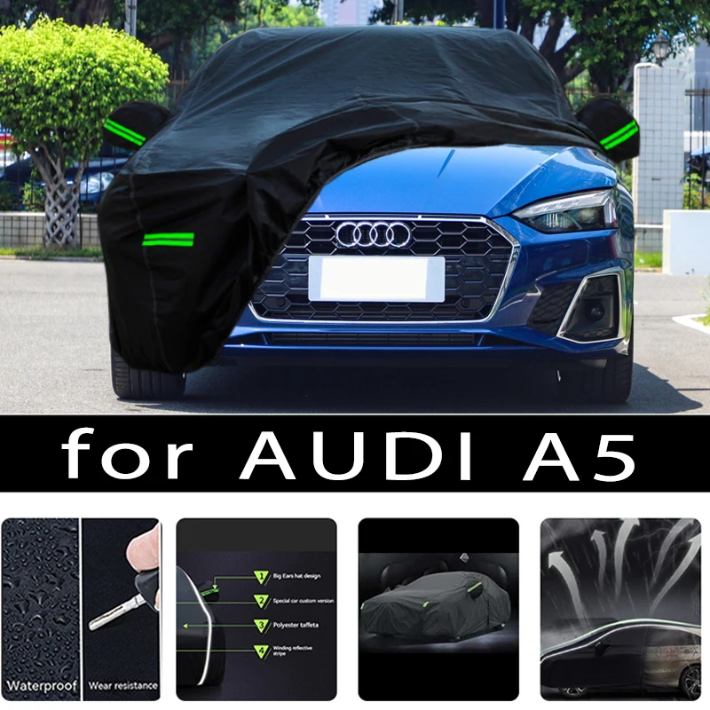 For AUDI A5  Outdoor Protection Full Car Covers Snow Cover Sunshade Waterproof - £73.91 GBP