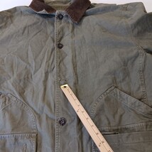 Orvis Classic Collection Men’s Green Cotton Blend Button Pockets Jacket Size 2XL image 3