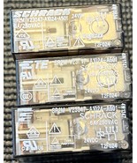 Schrack SR2M V23047-A1024-A501 Relay 6A 250VAC 24VDC Lot of 3 - $675.56 MXN