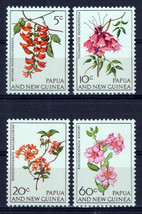 Papua New Guinea 228-231 MNH Flowers Plants Nature ZAYIX 0224S0072M - £2.59 GBP