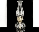 Glass Oil Lamp, Eagles on Chimney, New Wick, Lamplight Farms Burner, Vin... - $29.35