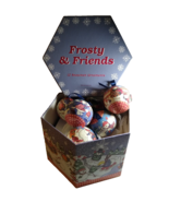 Frosty &amp; Friends 12 Anthropomorphic Snowman Christmas Tree Ornaments 1996 - £17.55 GBP