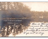 RPPC Sturgeon River Scene Chassell Michigan MI Conant &amp; Sons Photo Postc... - £13.61 GBP