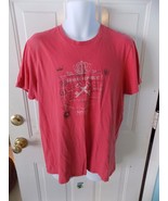 Banana Republic Short Sleeve Red Graphic T-Shirt Size L Men&#39;s EUC - $17.80