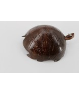 WOODEN COCONUT SHELL TURTLE FLOATING TAIL AND HEAD HAWAIIAN GIFT SOUVENE... - £12.01 GBP
