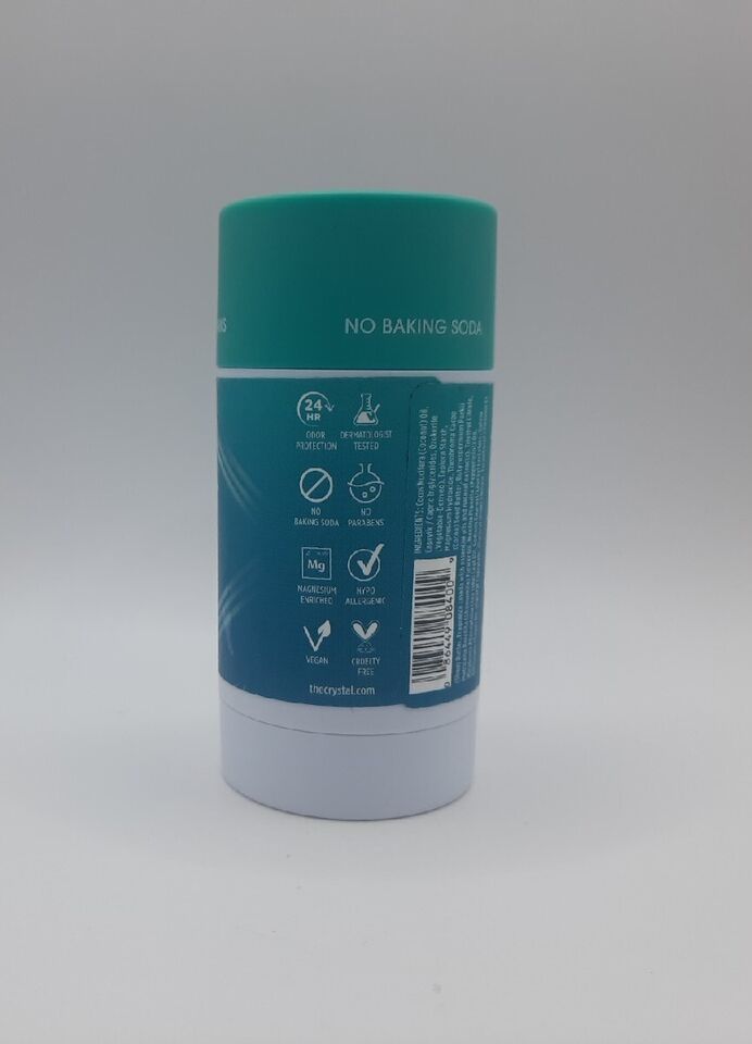 Crystal Cucumber & Mint Magnesium Enriched Deodorant No Aluminum No