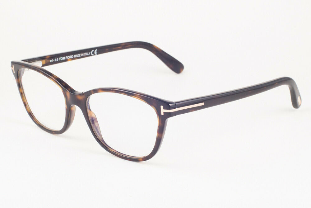 Tom Ford 5638 052 Dark Havana / Blue Block Eyeglasses TF5638-B 052 50mm