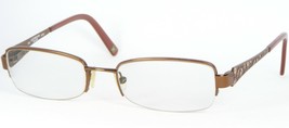 LIZ Claiborne L346 0TE7 BROWN COPPER EYEGLASSES GLASSES FRAME 50-18-135m... - $20.84 CAD