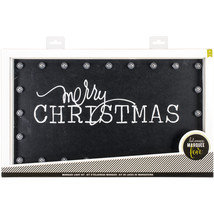 Marquee Love Collection Christmas Marquee Kit Plastic Chalkboard - $56.74