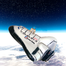 Smithsonian Institution Kurt S Adler Space Shuttle Polonaise Christmas Ornament - £58.84 GBP