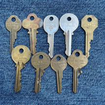 Lot Of 9 Vintage Cole National Keys in Different Shapes &amp; Metals Set #1 - £13.93 GBP