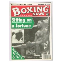 Boxing News Magazine September 24 1993 mbox3437/f Vol.49 No.39 Sitting on a fort - £3.12 GBP