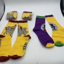 2024 Krewe of Bacchus Mardi Gras novelty, socks, set of four brand new - £15.64 GBP