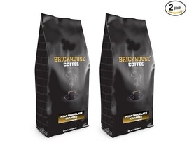 Brickhouse Ground Coffee, Medium Roast, 2 bags, 12 oz each (Milk Choc caramel) - £14.35 GBP