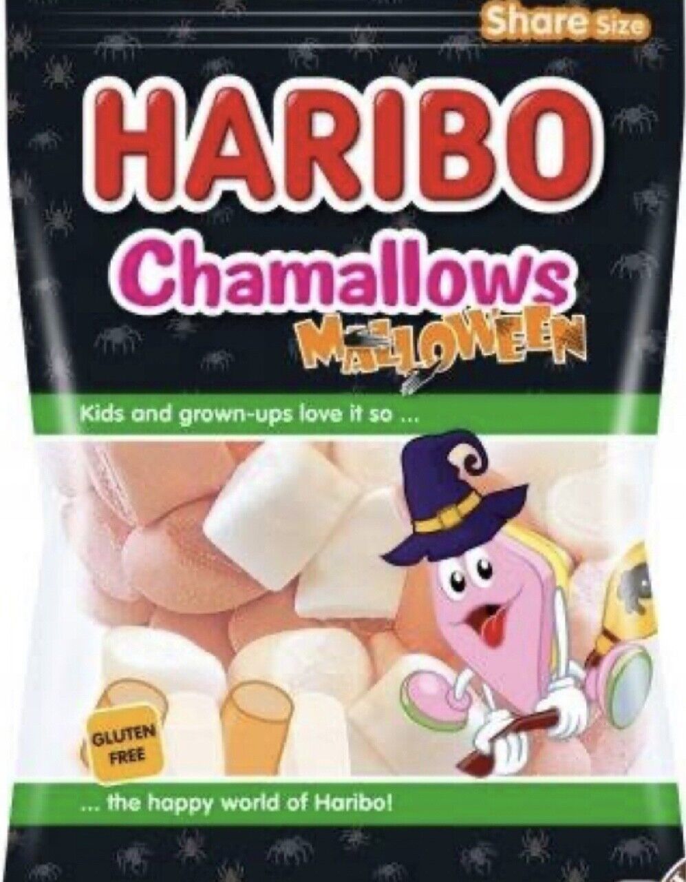 HARIBO Chamallows HALLOWEEN marshmallow gummy bears 160g-FREE SHIPPING - £6.55 GBP