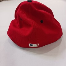New Era MLB Boston Red Sox Men's Back Fitted Red Baseball Cap Hat Size 7 3/4 image 7