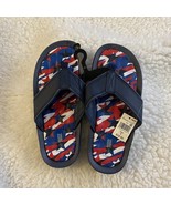 Brand New Men’s Wave Zone Americana Navy Flip-Flops-Size Small (8) - $16.44 CAD