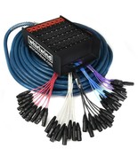 Whirlwind MS3210XL150 Medusa 150ft Audio Snake 32 Ch XLR inputs 10 retur... - $62,885.75 MXN