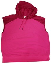 Avia Women&#39;s Short Sleeve Pink Pullover Hoodie Active Wear Size 3XL(22) New - £9.58 GBP