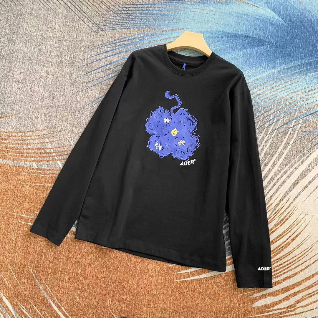 ADERERROR Fashion  Flower Embroidery Loose Autumn and Winter Men&#39;s and Women&#39;s R - £258.46 GBP