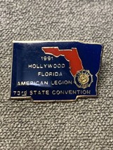 NEW American Legion 1981 Florida 73rd State Convention Lapel Pin KG JD - £9.44 GBP