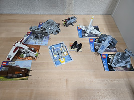 Lot 10 Lego Star Wars 4488-4495  Complete Mini Sets Y-Wing 6965 Milleniu... - $210.03