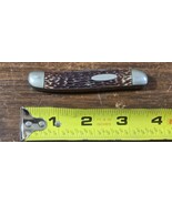Vintage Collectible Ulster Usa 2 Blade Folding Knife With Dual Blades Ji... - $44.55