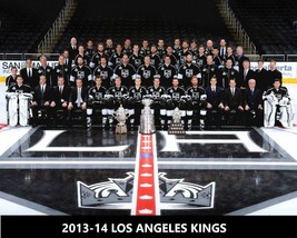 Los Angeles Kings 2013-14 Team 8X10 Photo Hockey Picture La Stanley Cup Champs - £3.88 GBP