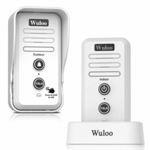 Wireless Intercom Doorbell Chime For Home Intercomunicador (1T1 White)  - £86.98 GBP