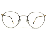 Vintage la Eyeworks Eyeglasses Frames TOTTO 442403 Gray Antique Gold 45-... - $55.97