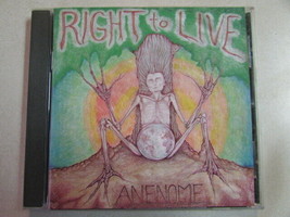 Anenome Right To Live 2002 13 Trk Cd Grunge Garage Punk Extremely Rare Vg++ Oop - £77.61 GBP