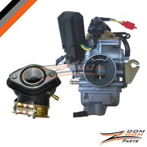 26mm Carburetor Intake Manifold Kit for 150cc Chinese ATV Quad Carb NEW - £31.10 GBP