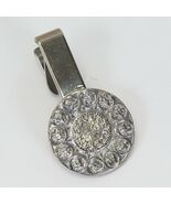 Zodiac Horoscope Tie Clasp Silver Tone - $6.36