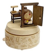 Sanrio Wooden Music Box Doraemon Anywhere Door Japan Original Limited - £57.98 GBP