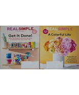 REAL SIMPLE MAGAZINE LOT OF 2 MAY JUNE 2021 ORGANIZE DECLUTTER TRANSFORM - $10.74 CAD