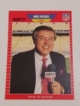 Mike Patrick ESPN 1989 Pro Set Card #7 - £0.73 GBP