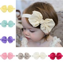 12 Pcs 5&quot; Girls Grosgrain Ribbon Boutique Bows Headbands For Baby Girls - $12.85