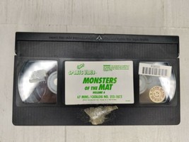 MONSTERS OF THE MAT Volume 6 Wrestling VHS USA Sports Video AWA WWF NWA - £13.33 GBP