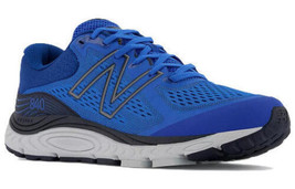 New Balance Men&#39;s 840 V5 Running Shoe Serene Blue/Blue Groove/Eclipse M840BB5 - £65.86 GBP